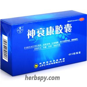 Shenshuaikang Capsule for physically weak and insomni